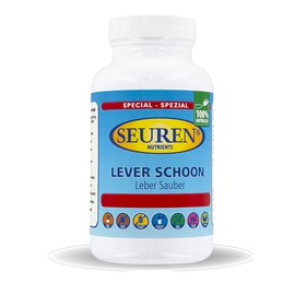 Seuren Nutrients | Leber Reinigung 100 Tabletten | Glutenfrei | Laktosefrei | Zuckerfrei | 100% natürlich