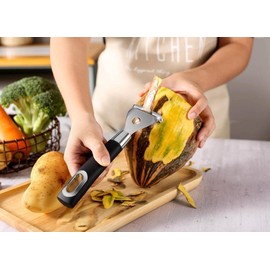 Royal Cuisine Potatoes Peeler Sharp Blade Stainless Steel Vegetables Peeler Good Grip Fruits Peelers Durable Peeling Kitchen Tool