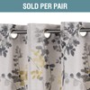 H.VERSAILTEX Linen Blackout Curtains 84 Inches Long Thermal Insulated Room