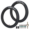 JIAYAN 2.50/2.75-17 Inner Tube with TR4 Noise Valve Stem for