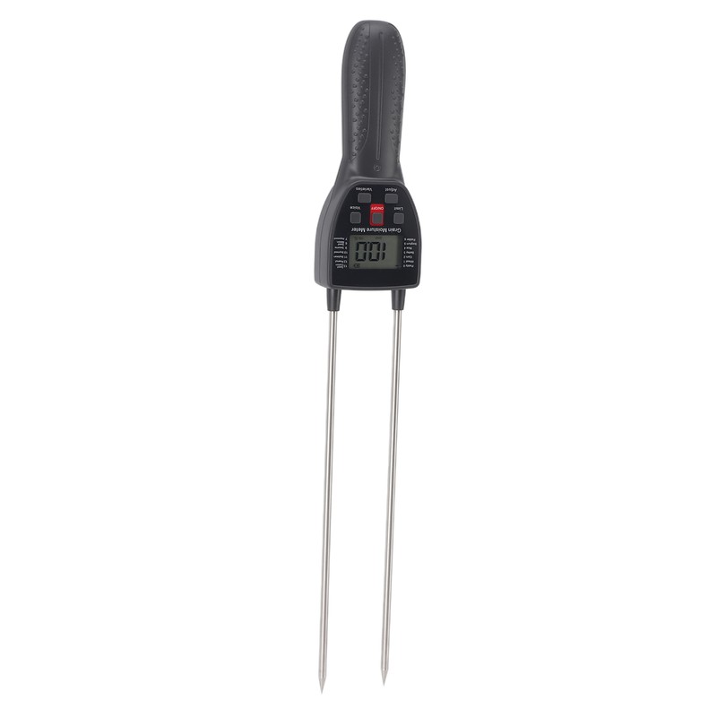 Grain Moisture Meter Tester Portable Digital with Voice Probe 300mm