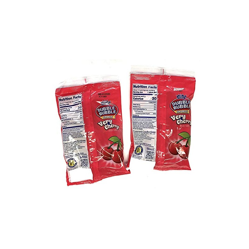 Dubble Bubble Very Cherry 3 Pack 4oz each