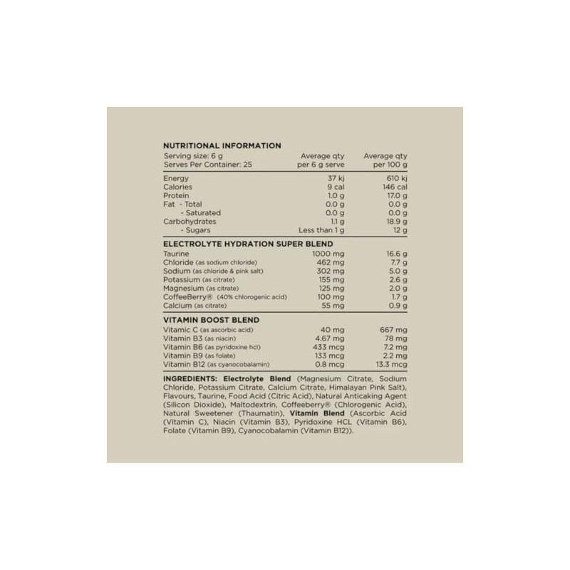 Switch Nutrition Hydrate Electrolyte Rehydration Blend 25 Serve Orange Crush