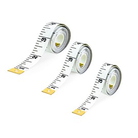 3 x Measuring Tape for Body Measurement | Soft Dual Sided Ruller Sewing Measuring Tool for Tailor Crafting Building Clothing | 150cm Body Tape for Measuring Waist