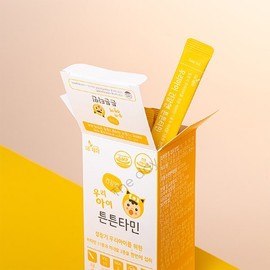 (더데이(THE DAY))더데이 우리아이 튼튼타민 면역증진 멀티비타민 미네랄 아기비타민D 망고맛(90포) (The Day) The Day Our Child StrongTamin Immune Boosting Multivitamin Mineral Baby Vitamin D Mango Flavor (90 Sachets)