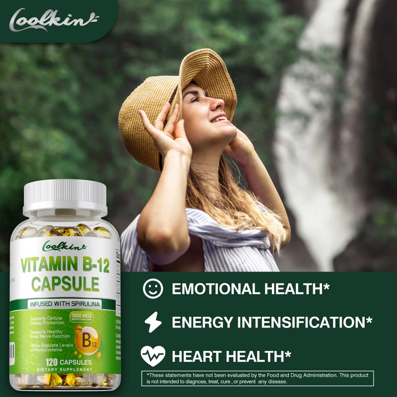 coolkin Vitamin B-12 Methylcobalami - 3 Pack