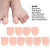 Protector del Dedo Gordo del Pie, 10 Pares SEBS Protector