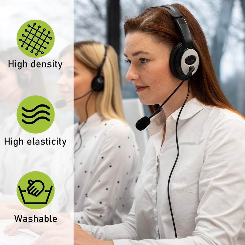 10 Pack Mini Size Lapel Headset Microphone Windscreen Foam Cover,