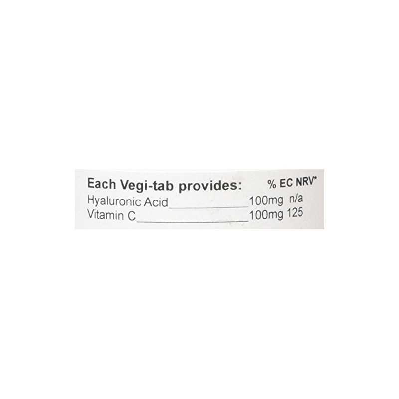 Bio Nutrition Hyaluronic Acid 100mg - Joint & Skincare Supplement
