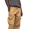 G-Style USA Men's Solid Fleece Heavyweight Cargo Pants FL77 -