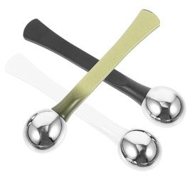 Baluue 9pcs Eye Massage Stick Facial Cream Scoop Beauty Tool for Wrinkle Reduction Portable Design for Travel