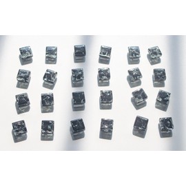 24 Pcs Refrigerator Magnets, Cute Fridge Magnets, Strong Magnets for Fridge, Whiteboard, Kitchen, Office, and School (Black)