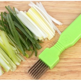Green Onion Slicer, Multi-purpose Vegetable Cutter for Home, Scallion Shredder Peeler 5ea