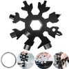 18-in-1 Snowflake Multitool, Stainless Steel Bottle Opener, Multi Tool Cool