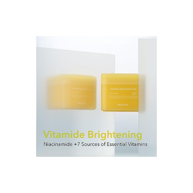 Mediheal Vitamide Brightening Pad Refill - 100 Vegan Gauze Pads