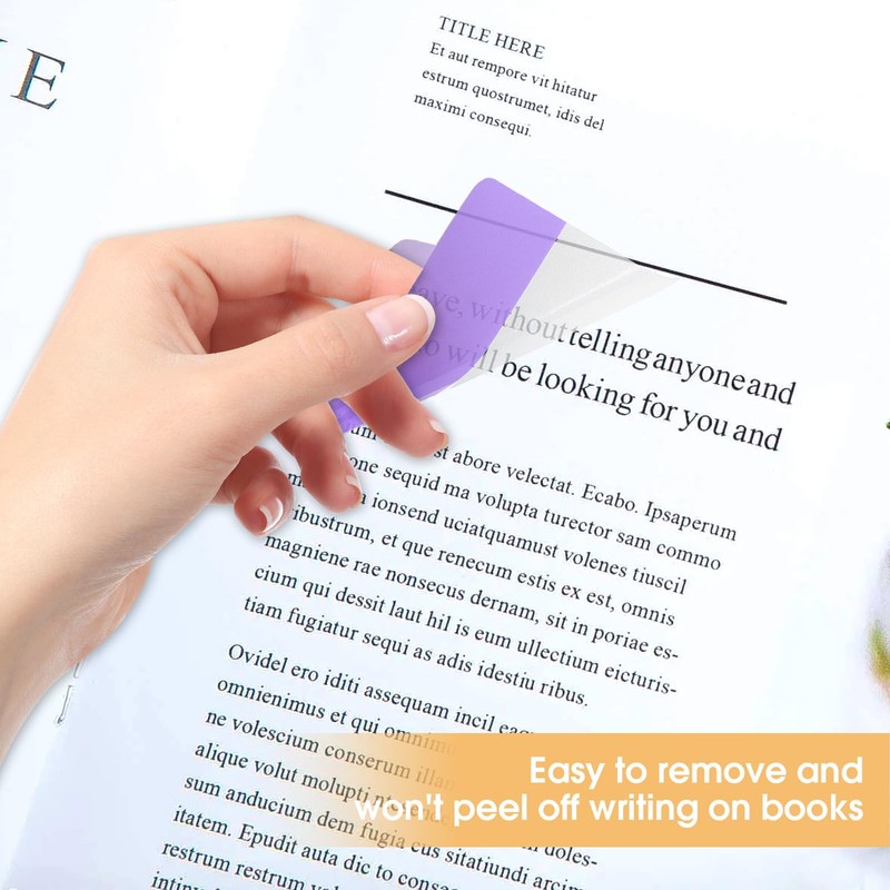 320 Pcs Page Markers Tabs Sticky Index Tabs Writable and