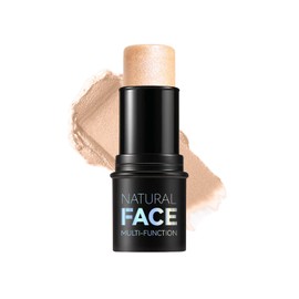 Contour Stick with Highlighter, Bronzer and Blush Shades, a non-greasy, waterproof contour stick that effortlessly contours the face with a light touch (#8, 1 piece)