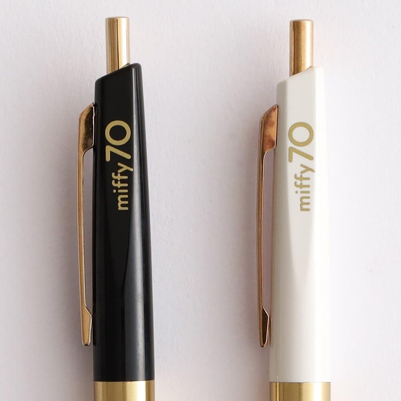 Green Flash Miffy Brass Ballpoint Pen, Dot GMB-012