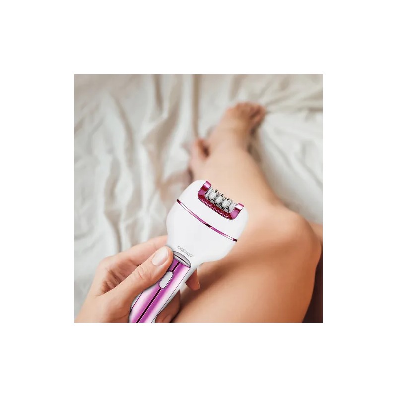 Depiladora Eléctrica Corporal Daewoo 3 En 1 Usb Dw-dgs2 Rosa