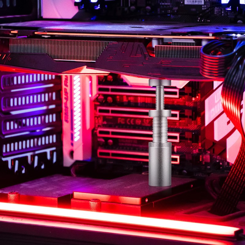 GPU Bracket, Adjustable Graphics Card Bracket with Magnet GPU Brace