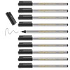 edding 88 - fineliner - black - 10 pens -