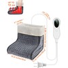 Electric Foot Warmer with Removable& Washable Lining, 10 Temperature Settings,