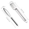 Zasjon Fish Scaler Stainless Steel, Pack of 2 Fish Peeler