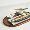 Casamia Bow) Oval Wood Tray L, Bow-Oval Wood Tray L