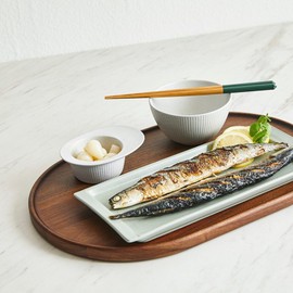 Casamia Bow) Oval Wood Tray L, Bow-Oval Wood Tray L / 까사미아 보우)타원우드트레이L, 보우-타원우드트레이L