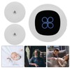 Wireless Doorbell Self Powered 1 Receiver 2 Push Button Battery