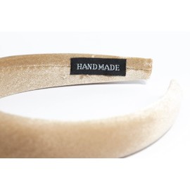 HABAC STUDIO- Headbands for Women Hair Accessories for Women Hair bands for Girls Headbands Velvet Padded 3cm Wide.
