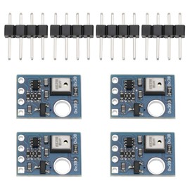 ECSiNG 4 Sets AHT10 I2C Digital Temperature Humidity Sensor Module Temperature Humidity Measuring Module IIC Communication Replace SHT20 Suitable for Test Equipment