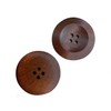 10 Round Brown Wooden Buttons Big Wooden Button 30mm with