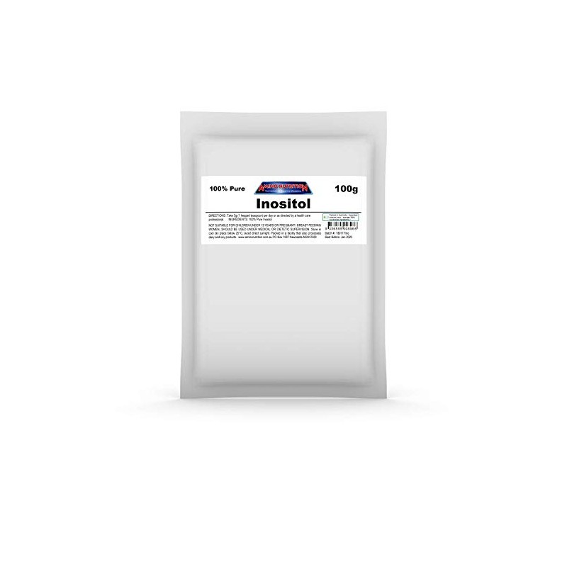Amino Nutrition 100% Pure Inositol Powder 100g