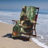 VANZEV Calico Cat Beach Towel 31inx51in, Garden Sand-Free Microfiber Bath