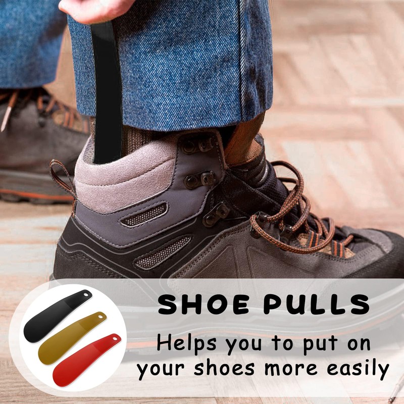 Pack of 6 Small Mini Shoe Horns Universal for All