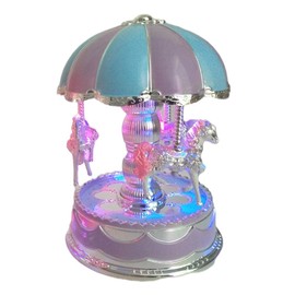 Carousel Music Box Glowing Carousel Horse Music Box Home Decor Christmas Birthday Wedding Gift