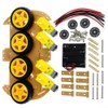 4WD Robot Smart Car Chassis Kits Car with Speed Encoder