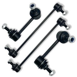 Chassora K750094 K750095 K750255 K750256 4PC Front/Rear Stabilizer Sway Bar End Link for Honda Nissan 2007 2008 2009 2010 2011 2012 2013 Altima, 2009-2014 Maxima/Murano