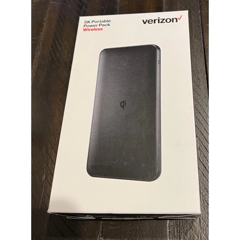 Verizon 5K mAh Portable Power Pack with Qi Wireless Charging