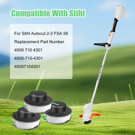 8 Pack Replacement Spools for Stihl Autocut 2-2 Fsa 56 Weed Eater String,Replacement String Spool Line for Stihl C2-2, for Stihl FSA 56 Replacement Spool