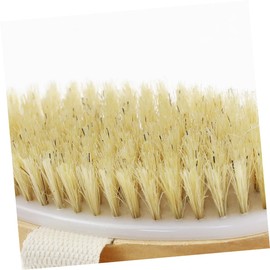 minkissy 2pcs Cushion Body Brush Natural Wood Spa Massager for Removal Handheld Exfoliating Tool