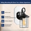 Vinyl Siding Mounting Block with Built-in Electrical Box, Universal Siding