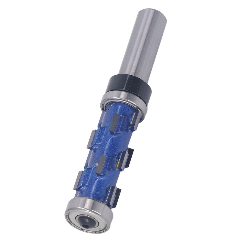 Spiral Flush Trim Router Bit 1/2x19x45mm Dual Bearing Round Shank