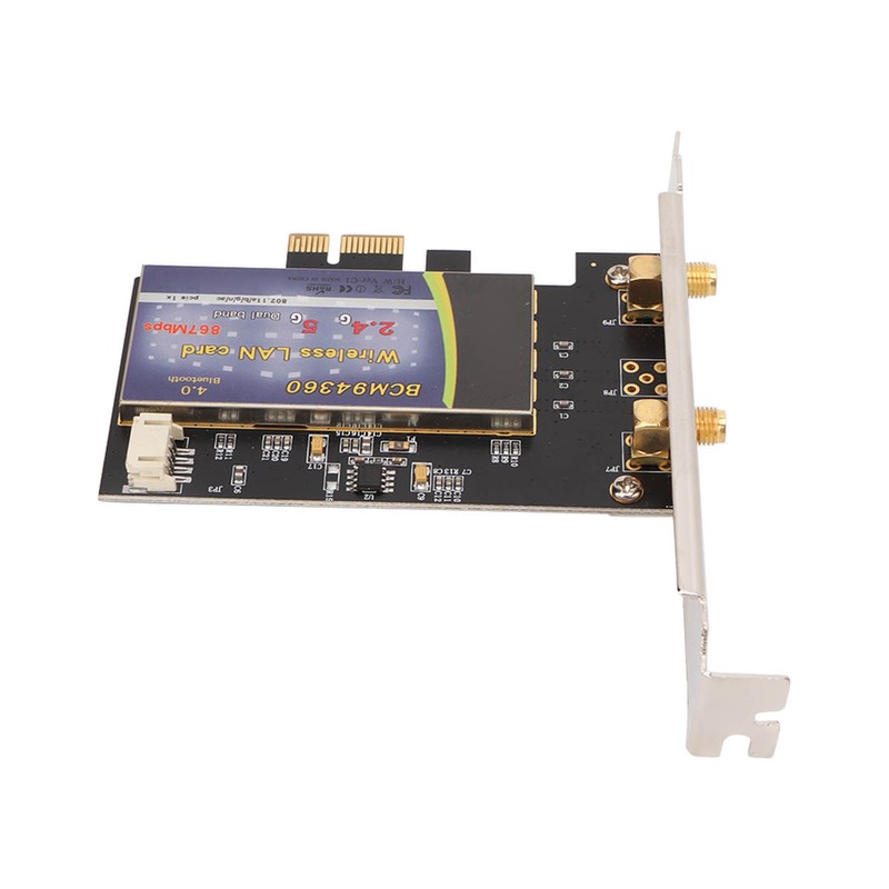 PCI E Network Card BCM94360 1200Mbps PCB Material Computer WiFi