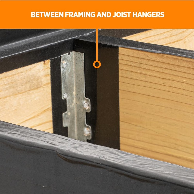 Camo Deck Joist and Ledger Tape, 6” x 65’, Butyl