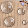 Longwin Lupa de cristal con forma de cúpula, pisapapeles, para