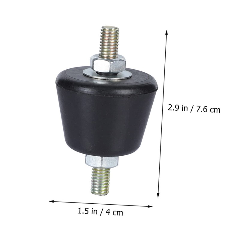 LABRIMP 2pcs Shockproof Base Pads for Air Conditioner Vibration Rubber