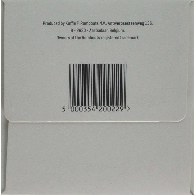 Rombouts Italian Ground Coffee One Cup Filters, 62 g, Pack