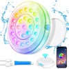 Homly Rechargeable Submersible Pool Lights with Wireless APP Control, Waterproof